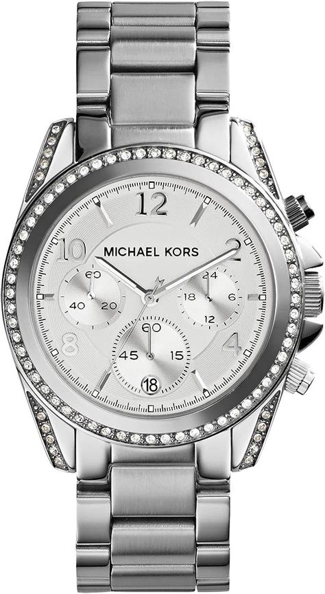 Michael Kors Women's MK5165 Silver Blair Watch.